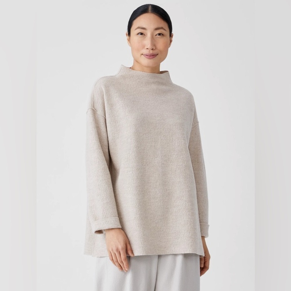 PISTACHE | cowl neck sweater | size large